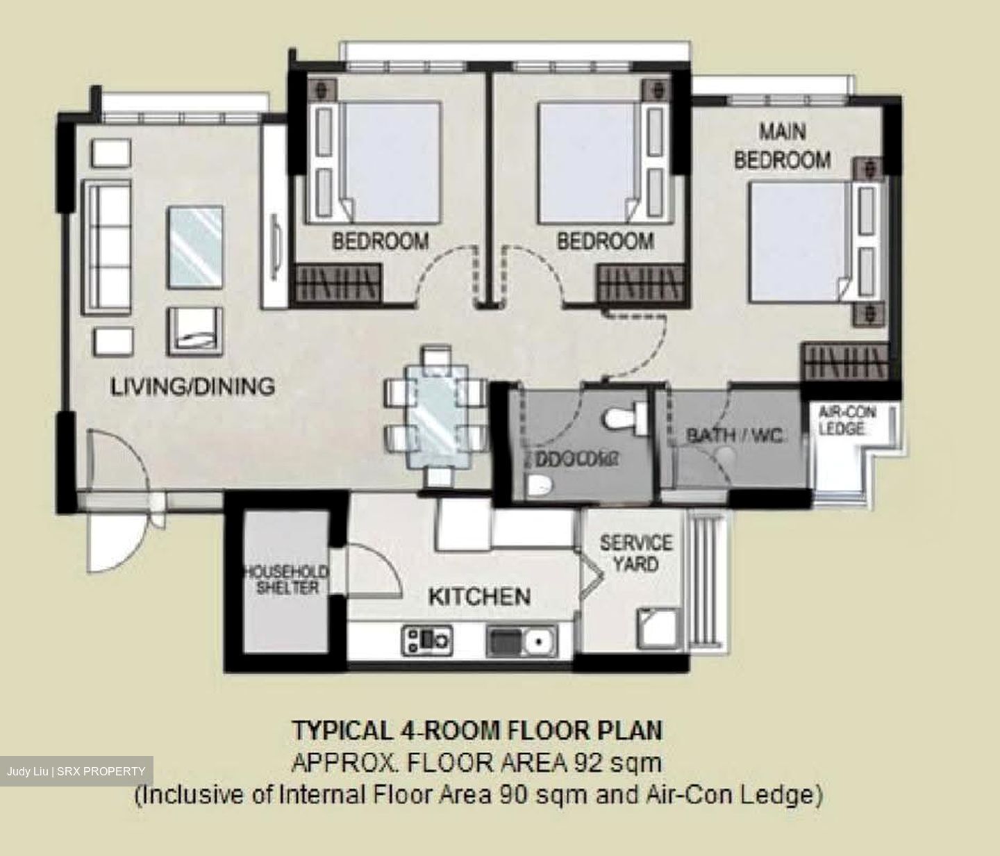 Blk 808A Keat Hong Axis (Choa Chu Kang), HDB 4 Rooms #626888041